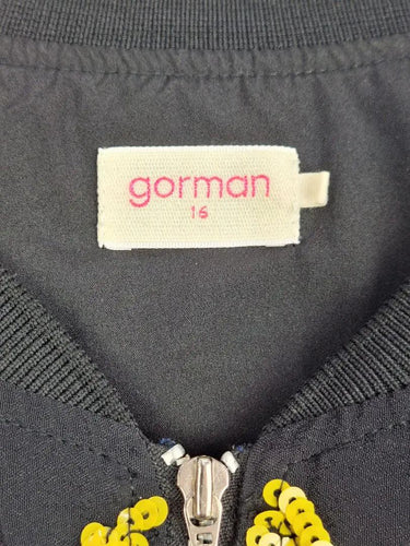Gorman Sequin Clouds Bomber Jacket Size 16 by SwapUp-Online Second Hand Store-Online Thrift Store