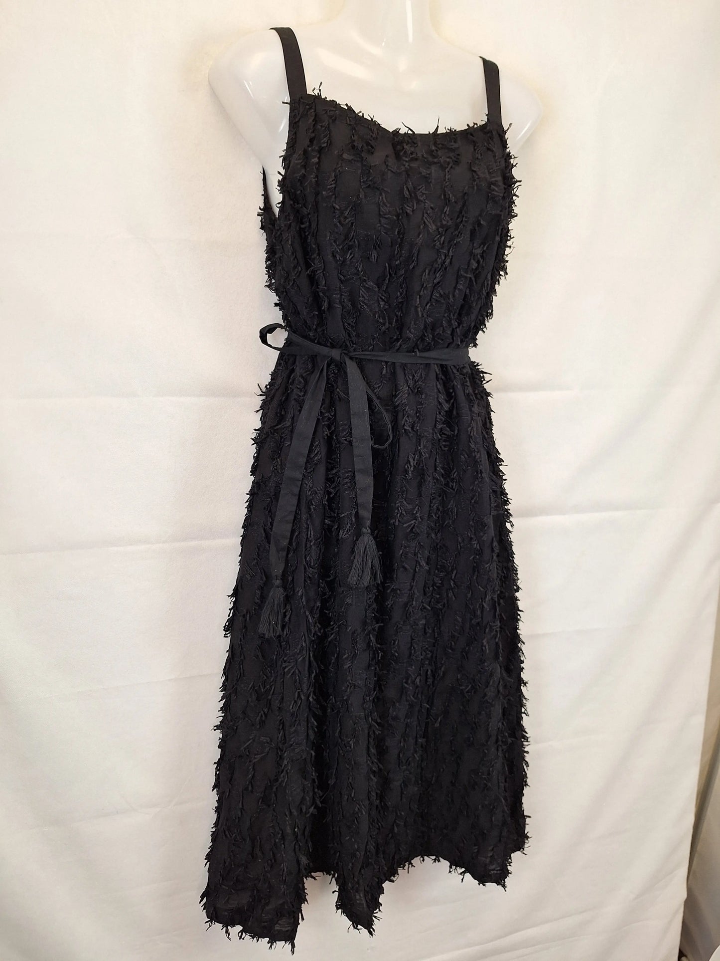 Gorman Shaggy Belted Elegant Evening Midi Dress Size 10 by SwapUp-Online Second Hand Store-Online Thrift Store