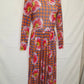 Gorman Sheer Retro Floral Print Maxi Dress Size 8 by SwapUp-Online Second Hand Store-Online Thrift Store