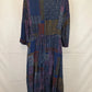 Gorman Sketch Draped A Line Midi Dress Size 10 by SwapUp-Online Second Hand Store-Online Thrift Store