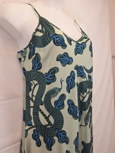 Gorman Slinky Snake Slip Midi Dress Size 14 by SwapUp-Online Second Hand Store-Online Thrift Store