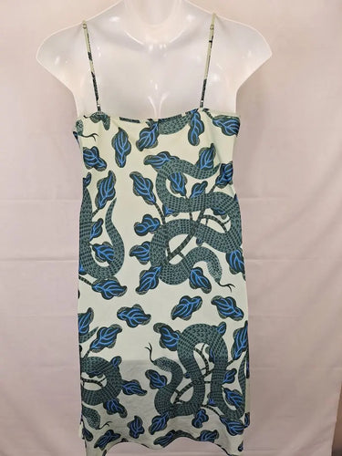 Gorman Slinky Snake Slip Midi Dress Size 14 by SwapUp-Online Second Hand Store-Online Thrift Store