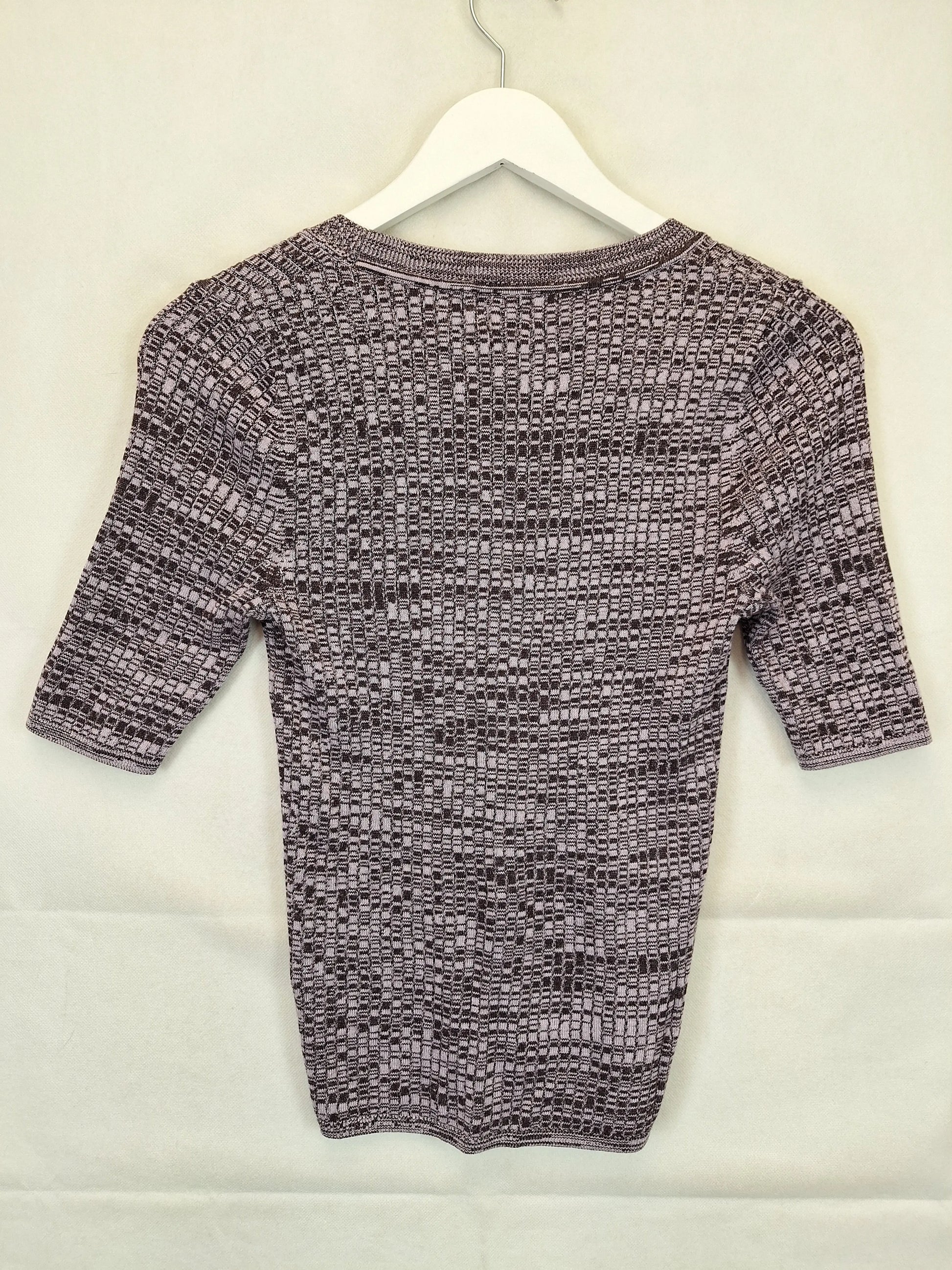 Gorman Speckled Scoop Knit Top Size 8 by SwapUp-Online Second Hand Store-Online Thrift Store