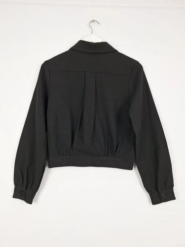 Gorman Textured Essential Cropped Jacket Size 6 by SwapUp-Online Second Hand Store-Online Thrift Store