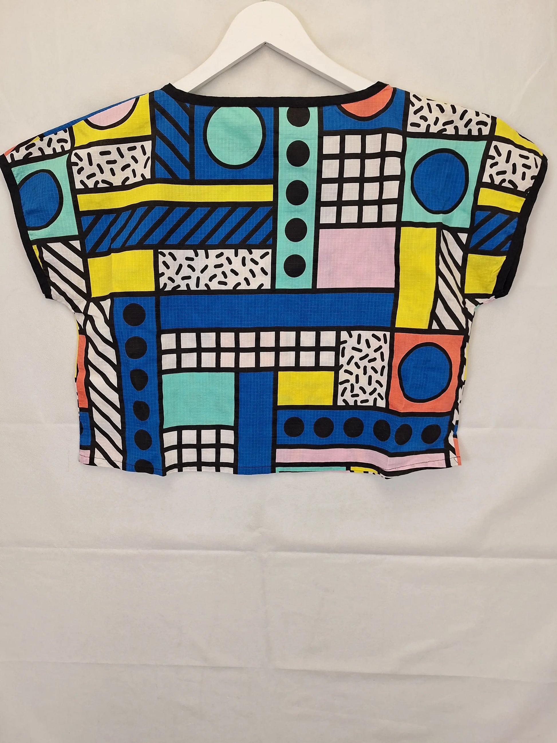 Gorman Walala Eighties Inspired Boxy Crop Top Size L by SwapUp-Online Second Hand Store-Online Thrift Store