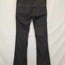 Grab Black Denim Kilda Mid Rise Boot Cut Jeans Size 10 by SwapUp-Online Second Hand Store-Online Thrift Store