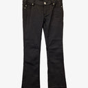 Grab Black Denim Kilda Mid Rise Boot Cut Jeans Size 10 by SwapUp-Online Second Hand Store-Online Thrift Store
