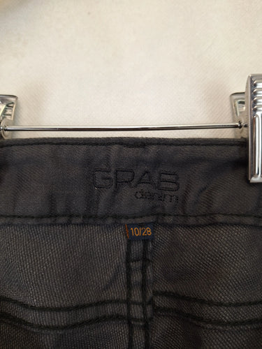Grab Black Denim Kilda Mid Rise Boot Cut Jeans Size 10 by SwapUp-Online Second Hand Store-Online Thrift Store