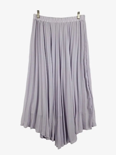 Grace Hill Accordion Mauve Dual Layer Maxi Skirt Size 12 by SwapUp-Online Second Hand Store-Online Thrift Store