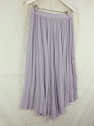 Grace Hill Accordion Mauve Dual Layer Maxi Skirt Size 12 by SwapUp-Online Second Hand Store-Online Thrift Store