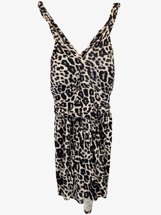 Guess V Neck Cheetah Print Tank Top Size M by SwapUp-Online Second Hand Store-Online Thrift Store