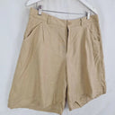 HUT Sand  Gathered Linen Burmuda Shorts Size 14 by SwapUp-Online Second Hand Store-Online Thrift Store