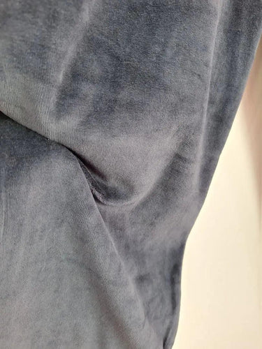 Hammill & Co Navy Velour Cropped Lounge Pants Size S by SwapUp-Online Second Hand Store-Online Thrift Store