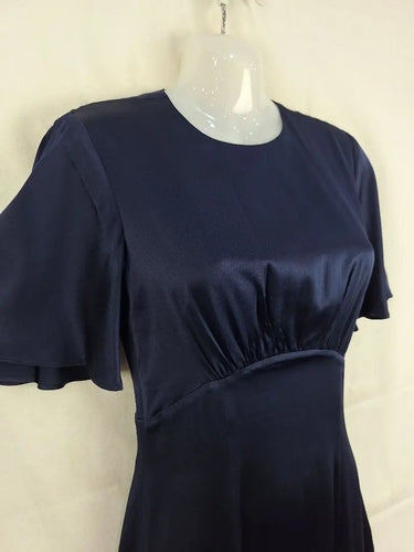 Hansen & Gretel Deep Blue Oleander Dress Dress Size XS by SwapUp-Online Second Hand Store-Online Thrift Store