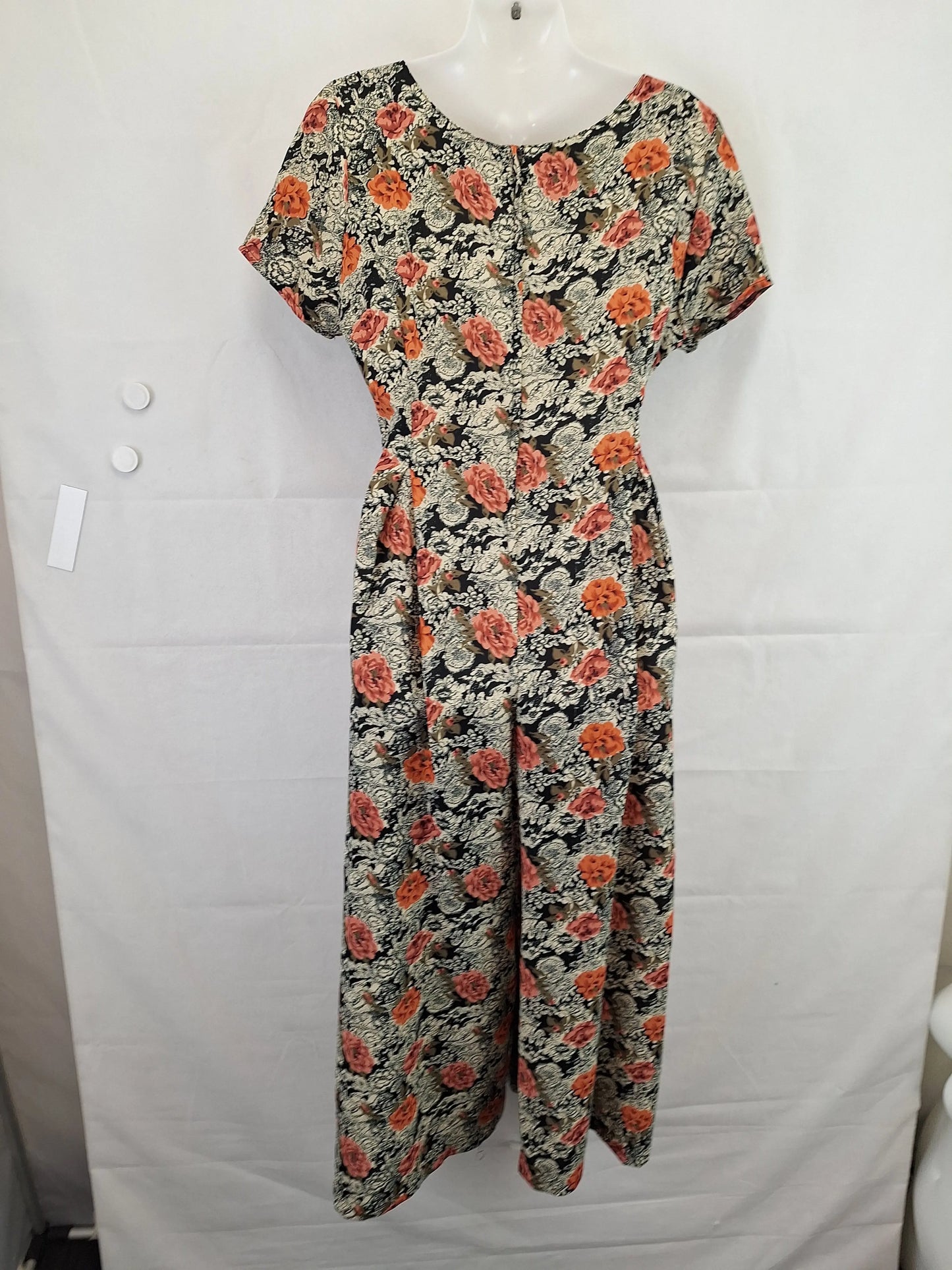 Havana Moon Vintage Floral Pleated Jumpsuit Size 10 by SwapUp-Online Second Hand Store-Online Thrift Store