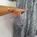 Haven Grey Leopard Summer Swing Dress Size OSFA by SwapUp-Online Second Hand Store-Online Thrift Store