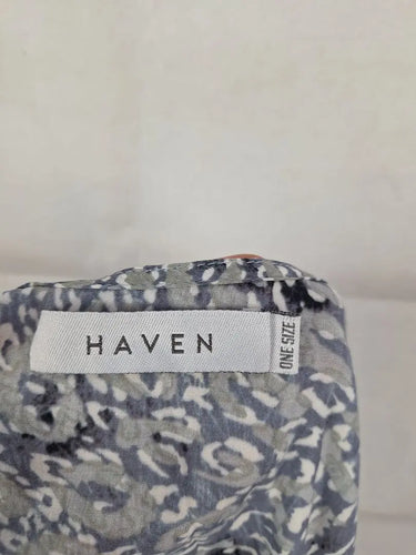 Haven Grey Leopard Summer Swing Dress Size OSFA by SwapUp-Online Second Hand Store-Online Thrift Store