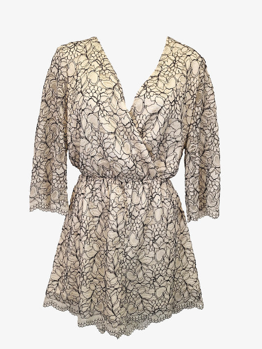 Hazel Lacey Luxe  Playsuit Size S by SwapUp-Online Second Hand Store-Online Thrift Store