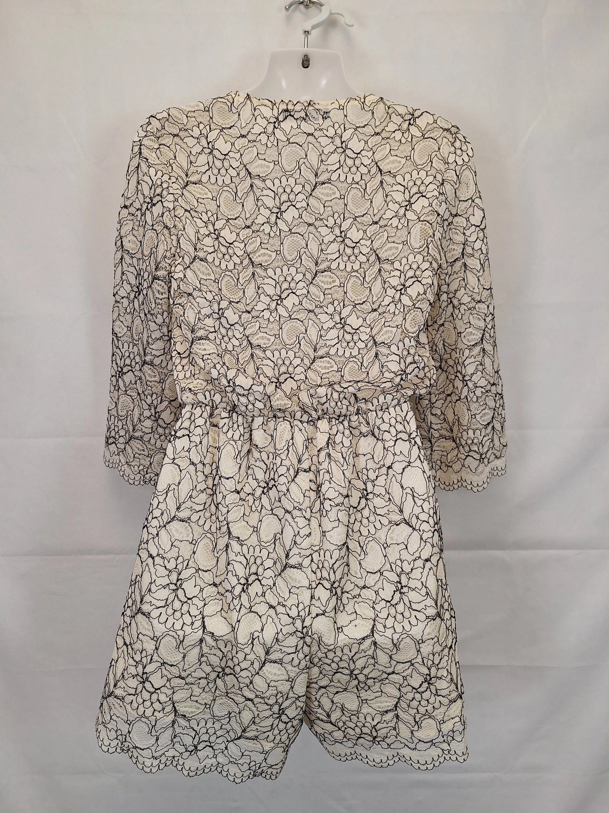 Hazel Lacey Luxe  Playsuit Size S by SwapUp-Online Second Hand Store-Online Thrift Store