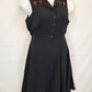 Hell Bunny Cherry Accent Retro A-line Midi Dress Size 14 by SwapUp-Online Second Hand Store-Online Thrift Store