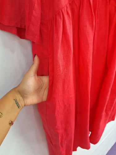 Hello Darling French Fuchsia Oversized Dress Size s by SwapUp-Online Second Hand Store-Online Thrift Store