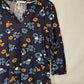 Hessnatur Basic V Neck Floral Top Size S by SwapUp-Online Second Hand Store-Online Thrift Store
