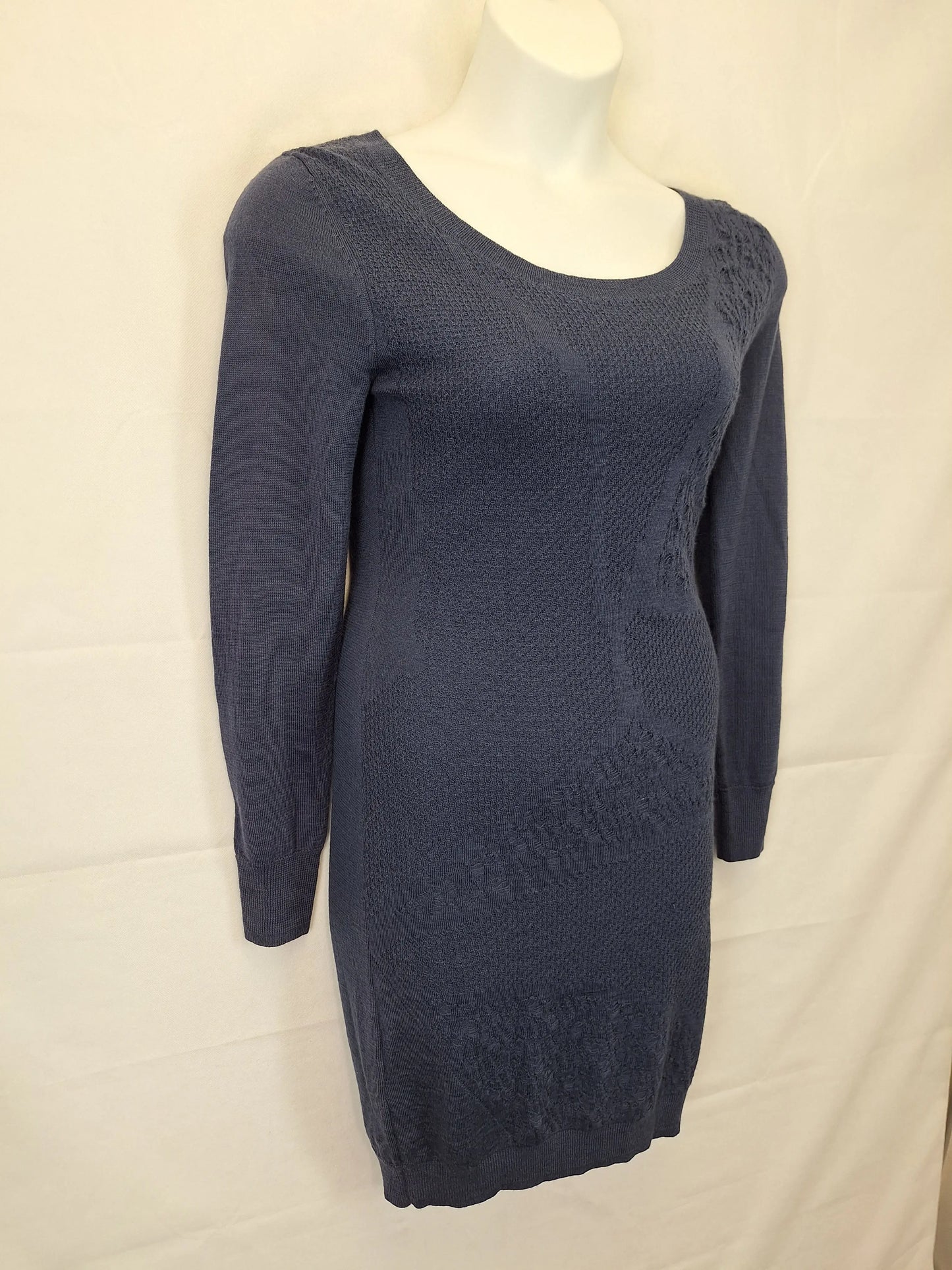 Honey & Beau Scoop Neck Jumper Mini Dress Size 12 by SwapUp-Online Second Hand Store-Online Thrift Store