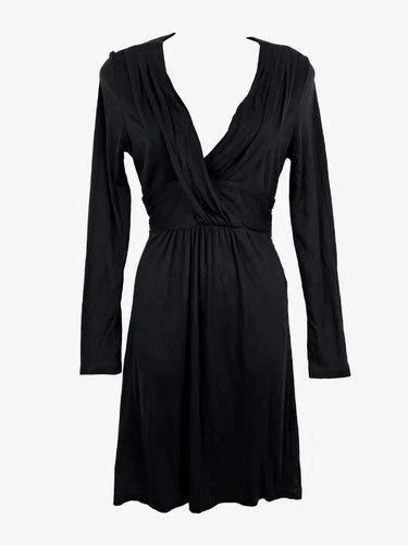 Hugo Boss Crossed Neck Soft Jersey Mini Dress Size S by SwapUp-Online Second Hand Store-Online Thrift Store
