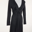 Hugo Boss Crossed Neck Soft Jersey Mini Dress Size S by SwapUp-Online Second Hand Store-Online Thrift Store