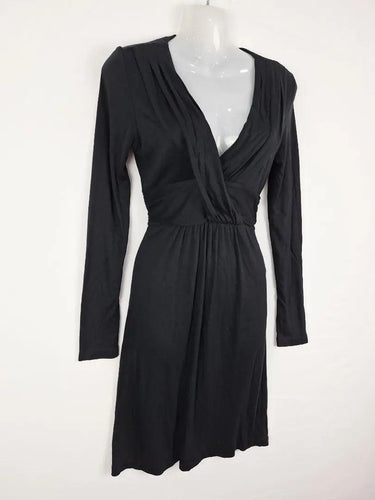 Hugo Boss Crossed Neck Soft Jersey Mini Dress Size S by SwapUp-Online Second Hand Store-Online Thrift Store