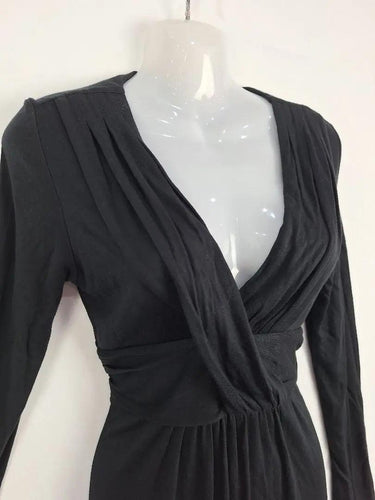 Hugo Boss Crossed Neck Soft Jersey Mini Dress Size S by SwapUp-Online Second Hand Store-Online Thrift Store