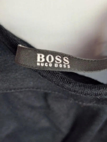 Hugo Boss Crossed Neck Soft Jersey Mini Dress Size S by SwapUp-Online Second Hand Store-Online Thrift Store
