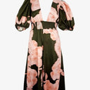 Hutch Pink & Khaki V Neck Jumpsuit Size XL by SwapUp-Online Second Hand Store-Online Thrift Store