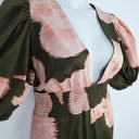 Hutch Pink & Khaki V Neck Jumpsuit Size XL by SwapUp-Online Second Hand Store-Online Thrift Store