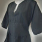Indecisive Black Tunic with Splits Overswim Size S by SwapUp-Online Second Hand Store-Online Thrift Store