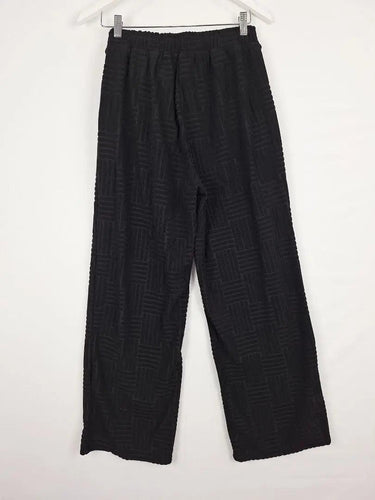 Indikah Textured Grid Comfy Lounge Pants Size 10 by SwapUp-Online Second Hand Store-Online Thrift Store