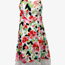 Intangible Parisian Spring Vibrant Floral Halter Dress Size 8 by SwapUp-Online Second Hand Store-Online Thrift Store