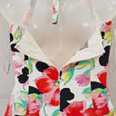 Intangible Parisian Spring Vibrant Floral Halter Dress Size 8 by SwapUp-Online Second Hand Store-Online Thrift Store