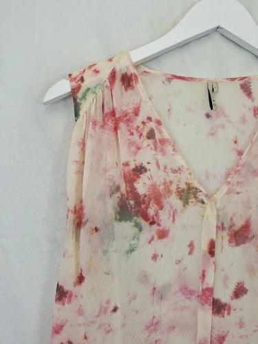 Iro Dainty Sheer Silk Top Size S by SwapUp-Online Second Hand Store-Online Thrift Store