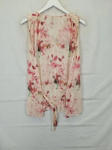 Iro Dainty Sheer Silk Top Size S by SwapUp-Online Second Hand Store-Online Thrift Store