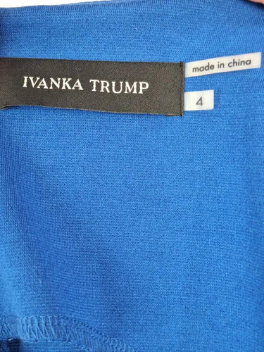 Ivanka Trump Cobalt Tailored Work Midi Dress Size S by SwapUp-Online Second Hand Store-Online Thrift Store