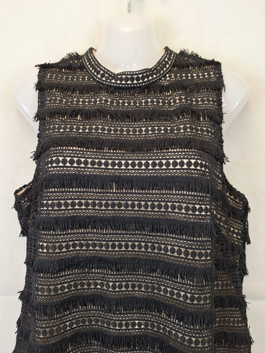 J.Crew Broderie Fringed Tailored Mini Dress Size 14 by SwapUp-Online Second Hand Store-Online Thrift Store