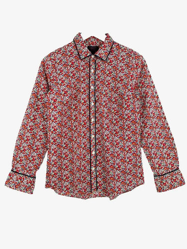 J.Crew Floral Garden Johnny Shirt Size XS by SwapUp-Online Second Hand Store-Online Thrift Store