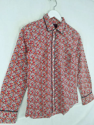 J.Crew Floral Garden Johnny Shirt Size XS by SwapUp-Online Second Hand Store-Online Thrift Store