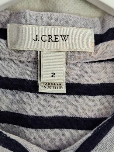 J.Crew Light Sailor Blouse Size XS by SwapUp-Online Second Hand Store-Online Thrift Store