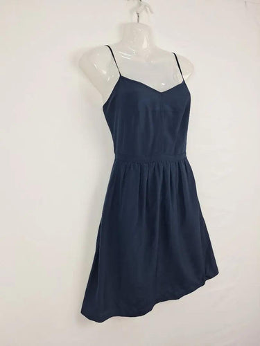 J.Crew Sweet Navy Mini Dress Size 8 by SwapUp-Online Second Hand Store-Online Thrift Store