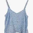 JAG Azure Animal Print Linen Cami Top Size 16 by SwapUp-Online Second Hand Store-Online Thrift Store