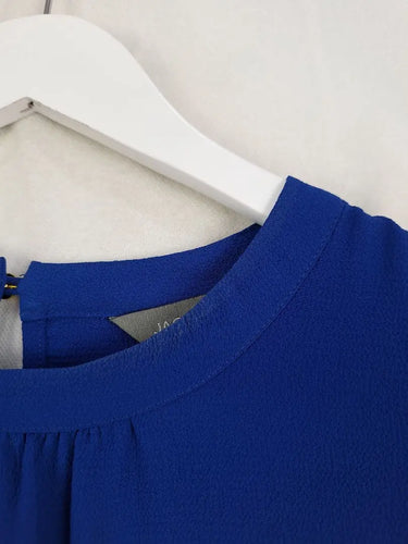Jacqui E Sapphire Classy Sleeveless Top Size 12 by SwapUp-Online Second Hand Store-Online Thrift Store