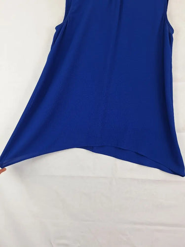 Jacqui E Sapphire Classy Sleeveless Top Size 12 by SwapUp-Online Second Hand Store-Online Thrift Store