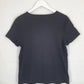 Jacqui.E Basic Cute Black T-shirt Size S by SwapUp-Online Second Hand Store-Online Thrift Store